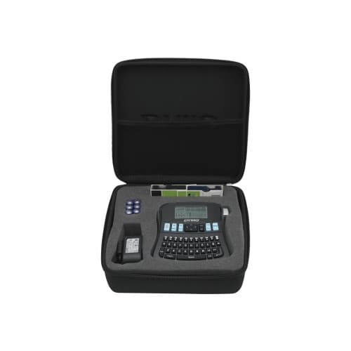 DYMO LabelMANAGER 210D Kit - etikettskrivare - svartvit - termisk överföring