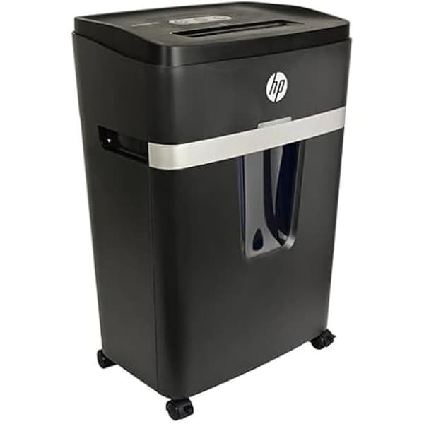 Dokumentförstörare - HP - Pro Shredder 18CC - Kapacitet 18 ark - Säkerhetsfunktion - Kompakt design