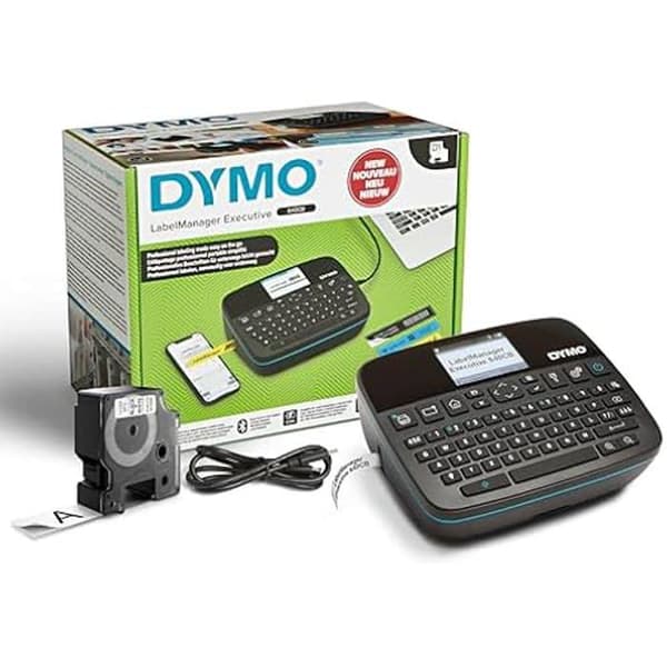 Etikettprinter - DYMO - LabelManager Executive 640CB - Bluetooth och USB - Färgskärm - Uppladdningsbar