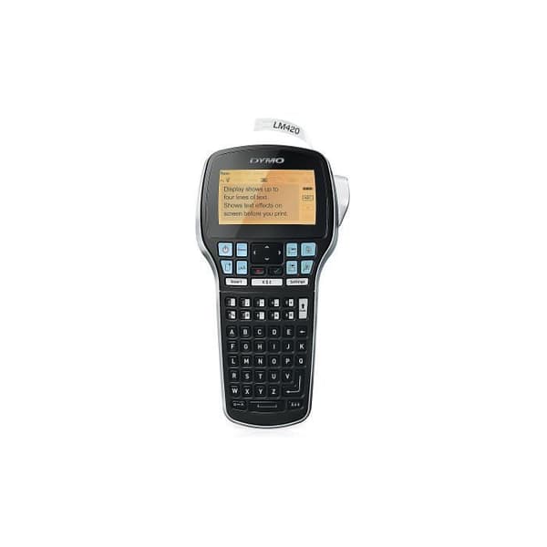 DYMO LabelManager 420P, högpresterande och mångsidig bärbar etikettmaskin, PC/MAC-anslutning, ABC-tangentbord, bärväska