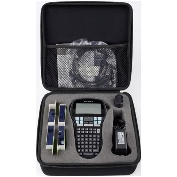 DYMO LabelManager 420P, högpresterande och mångsidig bärbar etikettmaskin, PC/MAC-anslutning, ABC-tangentbord, bärväska