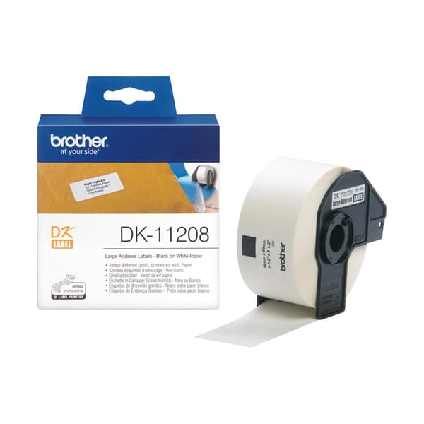 Brother DK-11208 - Adressetiketter (DK-11208)