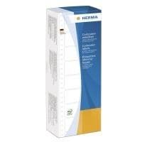 HERMA Computeretiketter - Perforerede etiketter - hvide - 35,7 x 68,6 mm - 4000 stk. (8207)