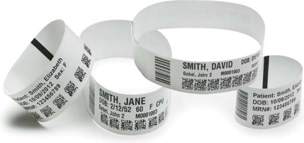 ZEBRA skrivaretiketter Z-Band Ultrasoft 25 x 279 mm