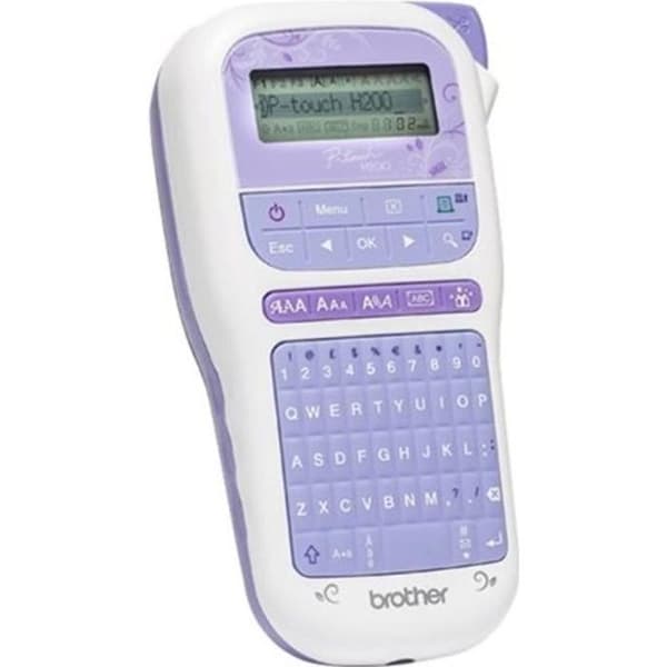 Bärbar och lekfull etikettmaskin BROTHER PT-H200 - Termisk överföring - Monokrom