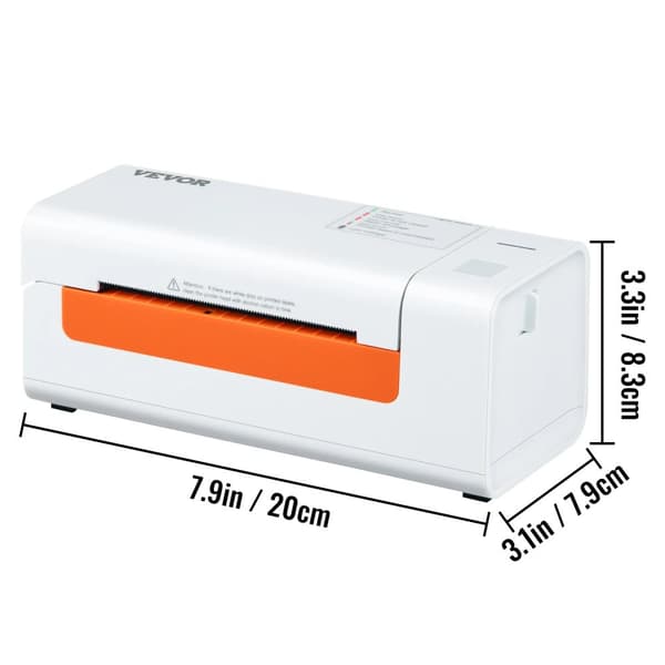 Termisk Label Printer, Bærbar Udskrivning, Bluetooth Forbindelse,203dpi Ingen Bluetooth-a
