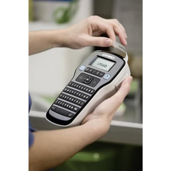 DYMO LabelManager 160 QWERTY Etikettmaskin 6 mm, 9 mm, 12 mm