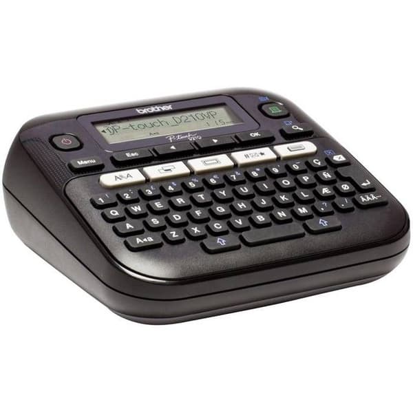 Etikettmaskin - Brother - P-Touch PT-D210 - Monokrom - 180 dpi - 20 mm/sek - Termisk överföring