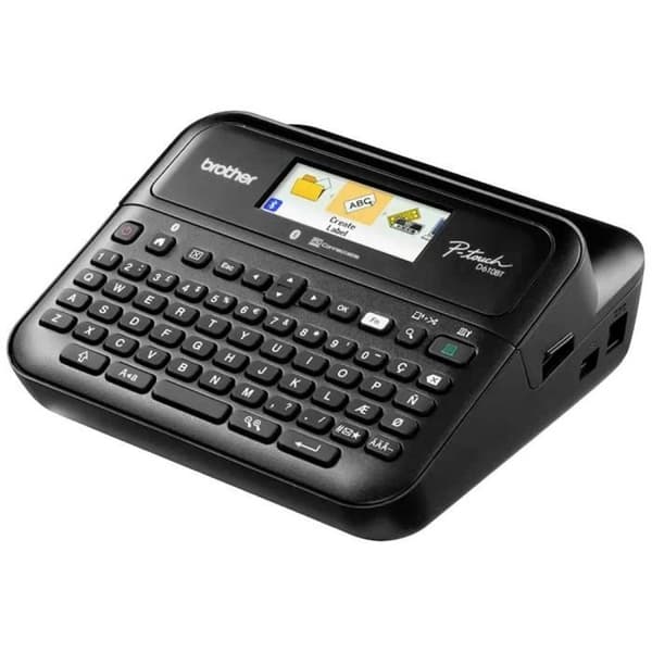 Etikettmaskin - Brother - PT-D610BTVPRG1 - Bluetooth - Kompakt - Tydliga utskrifter