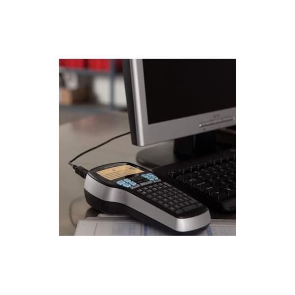 DYMO LabelManager 420P, högpresterande och mångsidig bärbar etikettmaskin med PC/MAC-anslutning, ABC-tangentbord (EU)