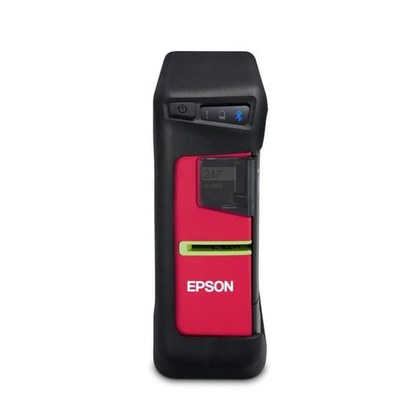 Etikettmaskin - Epson - LW-Z710 - Monokrom - Termisk överföring - 180 dpi - USB, Bluetooth Svart, Röd