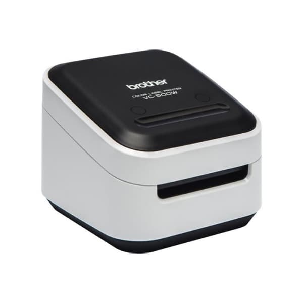 All-in-color etikettskrivare - BROTHER VC-500W - Integrering av Wifi och USB-gränssnitt
