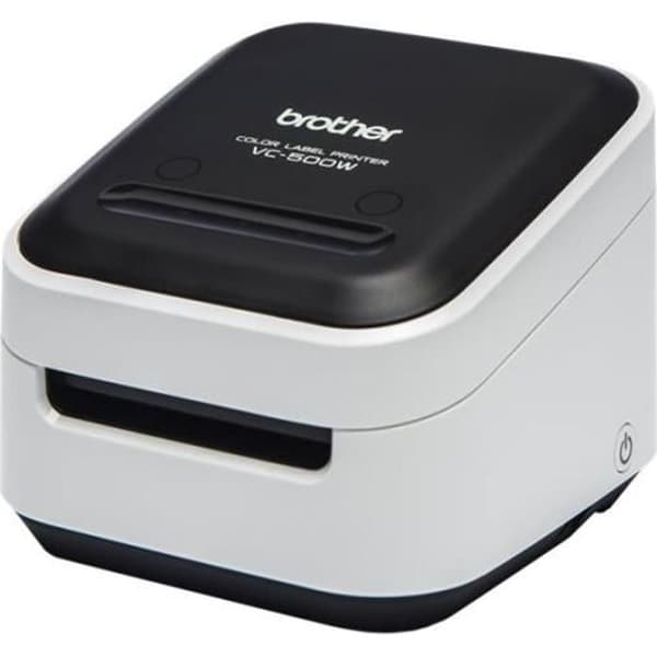 All-in-color etikettskrivare - BROTHER VC-500W - Integrering av Wifi och USB-gränssnitt