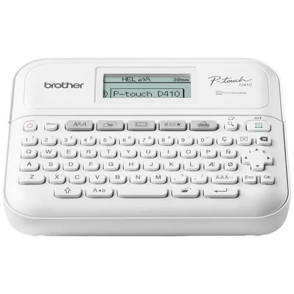 Etiketterare - Brother - PT-D410VP - Kompakt - Användning kontor och hem - TZ-band 3,5 till 18 mm