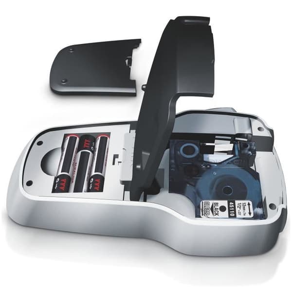 DYMO LabelManager 160 (Pack), Bärbar etikettskrivare med 3 rullar D1 tejp, QWERTY-tangentbord