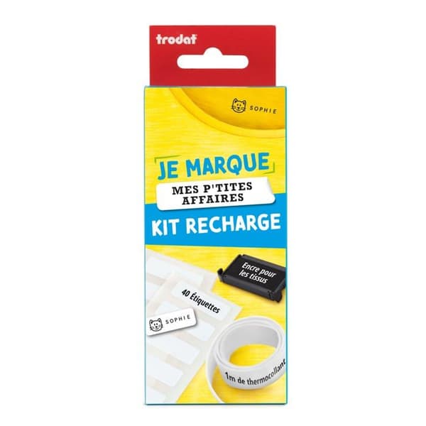 Trodat professionell etikettmakare - titrator - Refill Je Marque Mes P'titesaffaires