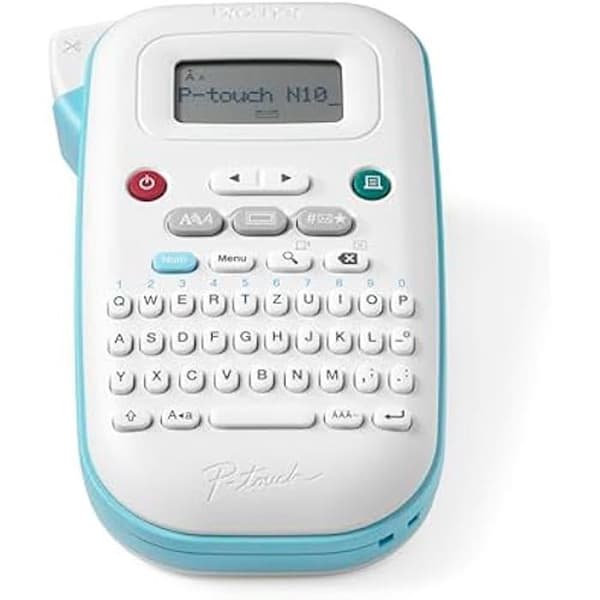 Etiketteringsmaskin - BROTHER - PT-N10 Aura - Inbyggt tangentbord - LCD-skärm - Etiketter 12 mm