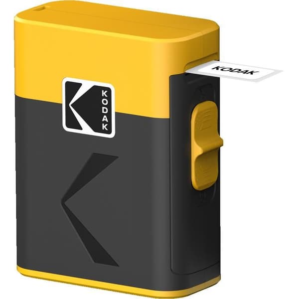 KODAK Memo Label ERA M50 – Kompakt trådlös etikettskrivare, Bluetooth, iOS och Android-kompatibel – Gul