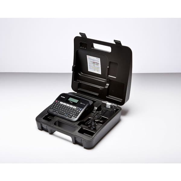 Etikettmaskin - Brother - P-Touch D450VP - Silver - Svart - 18 mm
