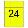 Miniatyrbild 1 av 4: Professionell etikettmaskin - titrator Apli - 9136an - 11834 Permanenta gula etiketter 70,0 x 37,0 mm 100 ark