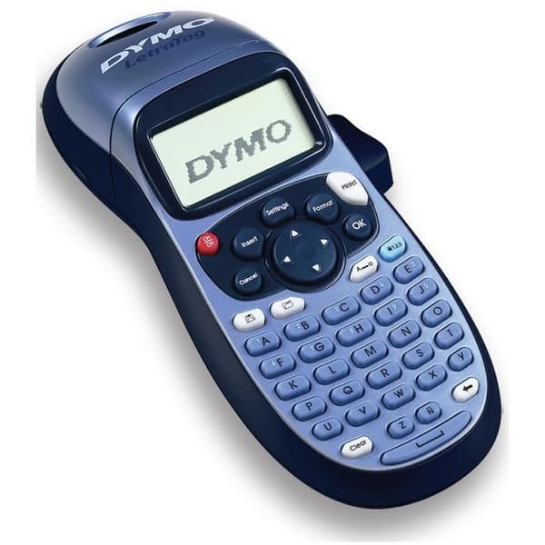 DYMO LetraTag LT-100H ABC knappsats etikettmaskin, widescreen (FR/UK/DE)