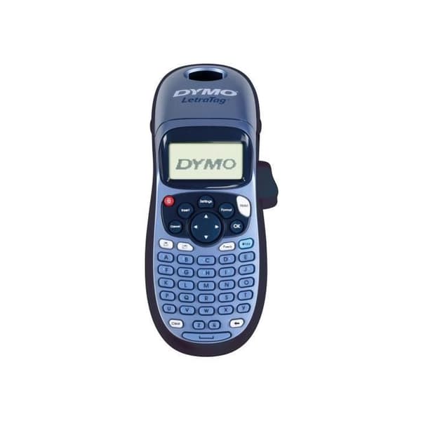 DYMO LetraTag LT-100H ABC knappsats etikettmaskin, widescreen (FR/UK/DE)