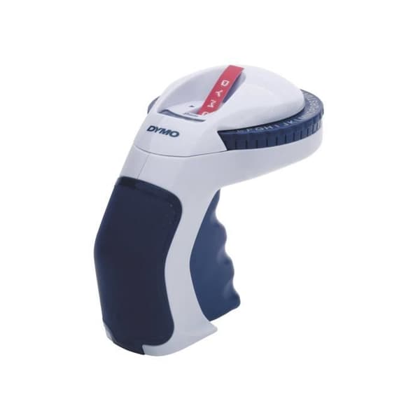 DYMO Omega - Kompakt, bärbar och lättanvänd etikettmaskin, levereras med 3D-tejp (9mm x 3m) (FR/DEU/EN)