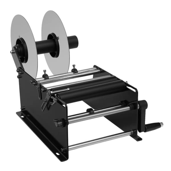Etiketteringsmaskine, Egnet til 2-12 cm flasker, 10-30 etiketter pr. minut, Jern design,sort