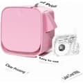Miniatyrbillede 2 af 2: Etiketteprinter, Bluetooth-forbindelse, høj kvalitet sort-hvid printning,Pink Etikette Maker