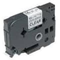 Miniatyrbild 1 av 2: Laminat tejp - BROTHER - TZe-S131 - 12 mm - Svart på Transparent - 8 m