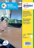 Miniatyrbild 4 av 4: Avery - AM001A4-10 - Paket med 10 antimikrobiella filmer, 199,6 x 289,1 mm, avtagbart lim
