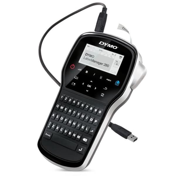 DYMO LabelManager 280 Termisk överföringsetikettskrivarsats Trådbunden