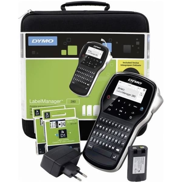 DYMO LabelManager 280 Termisk överföringsetikettskrivarsats Trådbunden