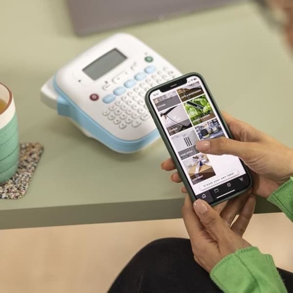 Kontorsetikett - BROTHER - PT-N25BT - Bluetooth - Anslutbar till smartphone - Hem- och kontorsorganisation