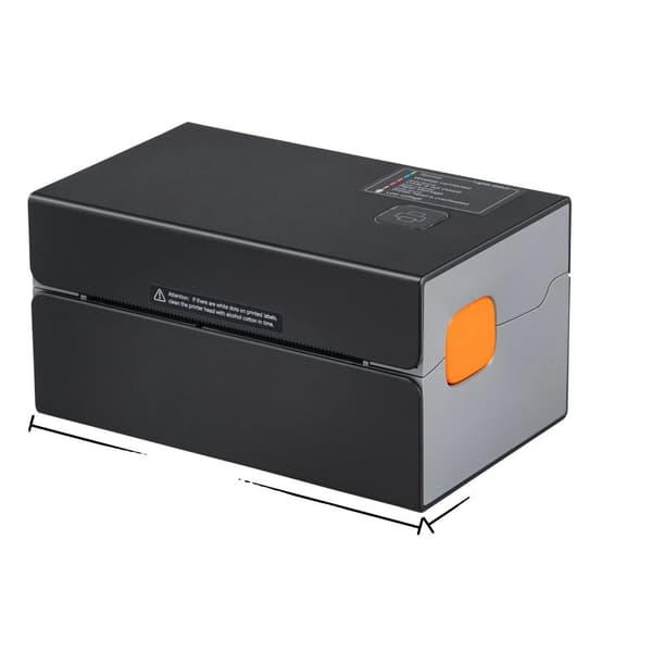 Termisk Etikettprinter, Bluetooth- och USB-anslutning, 150 mm/s utskriftshastighet,300dpi
