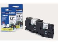 Tape BROTHER TZE541 18mm svart på blå