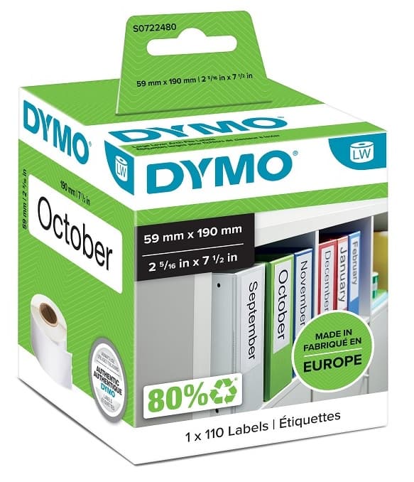 LabelWriter long labels, 59x190mm (110pcs)