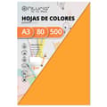 Miniatyrbillede 1 af 2: Printerpapir Fabrisa Orange A3 500 Ark