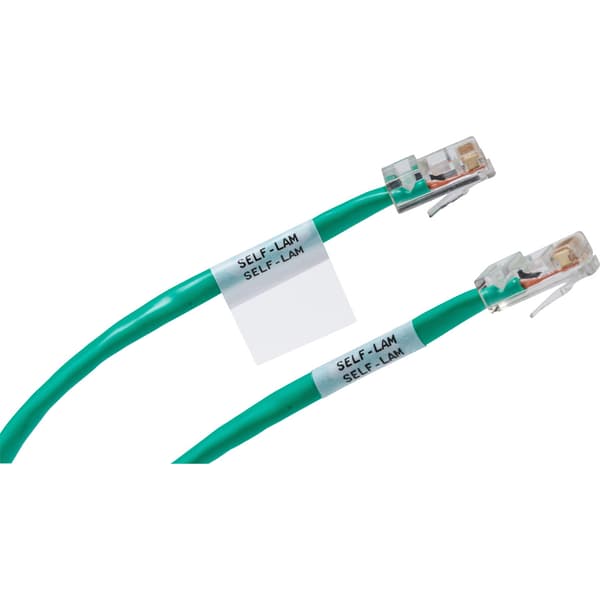 Brady M210 Selv-lam. tape 38,1mm Sort på Hvit