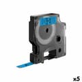 Pikkukuva 1 / 3: Laminoitu teippi tarrakoneelle Dymo D1 40916 9 mm LabelManager™ Musta Sininen (5 osaa)