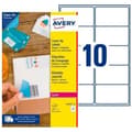 Miniatyrbild 2 av 2: Etiketter till Skrivare Avery L4612 Vit 25 Blad 99,1 x 57 mm (5 antal)