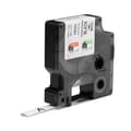 Miniatyrbillede 3 af 3: Lamineret tape til mærkningsmaskiner Dymo 18053 Hvid/Sort Sort/Hvid 9 mm