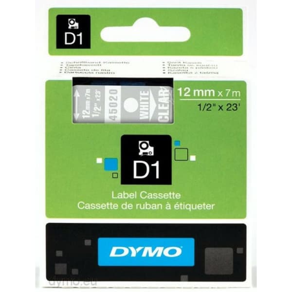 Lamineret tape til mærkningsmaskiner Dymo S0720600