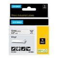 Miniatyrbillede 2 af 3: Lamineret tape til mærkningsmaskiner Dymo 18444 Hvid Sort/Hvid 12 mm