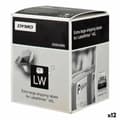 Miniatyrbillede 1 af 2: Printer labels Dymo LW 4XL Sort/Hvid 104 x 159 mm (12 enheder)