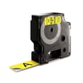 Miniatyrbild 3 av 3: Laminerat Band till Etikettskrivare Dymo D1-19 45808 LabelManager™ Svart Gul (5 antal)