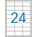 Miniatyrbild 1 av 2: Självhäftande etiketter Apli 01263 Vit