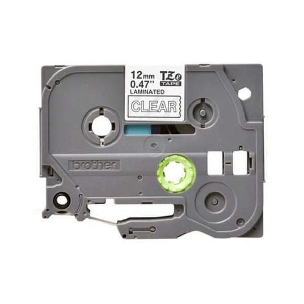 Laminerat Band till Etikettskrivare Brother TZE135 Vit Transparent 12 mm x 8 m