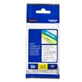 Miniatyrbild 1 av 4: Laminerat Band till Etikettskrivare Brother TZE135 Vit Transparent 12 mm x 8 m