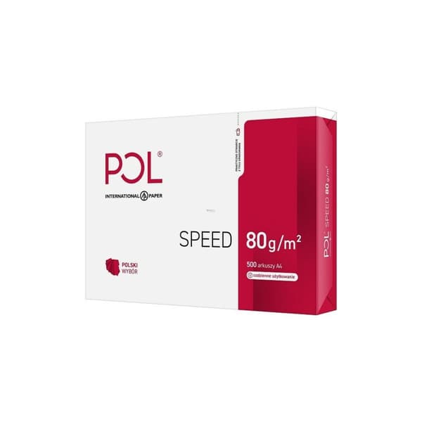 Skrivarpapper POL International Paper Speed Vit A4 500 Blad